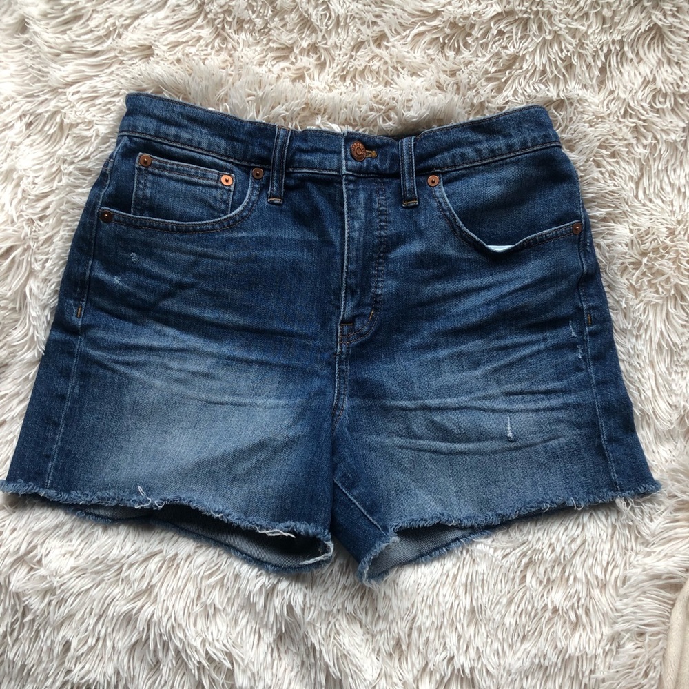 Madewell denim/jean shorts